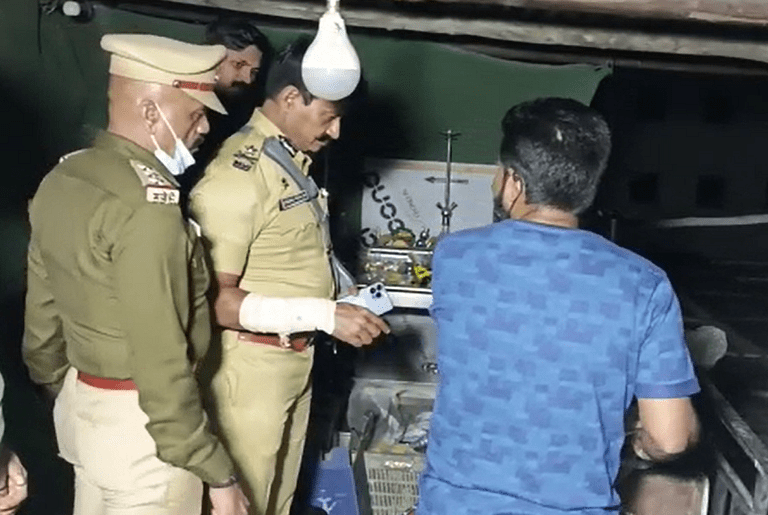 Pimpri-Chinchwad Commissioner Krishnaprakash raids Marla Hookah Parlor