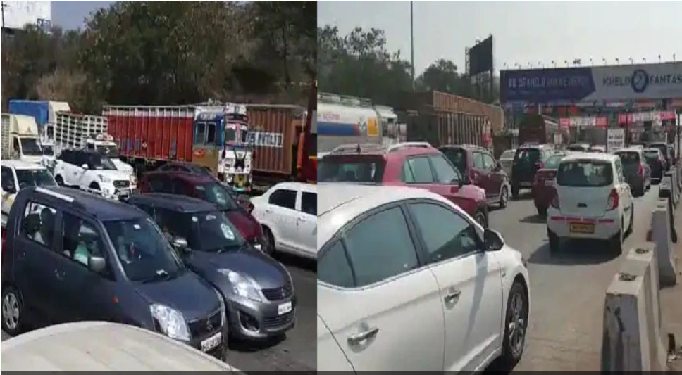 Major traffic jams on Mumbai-Pune Expressway, queues of vehicles