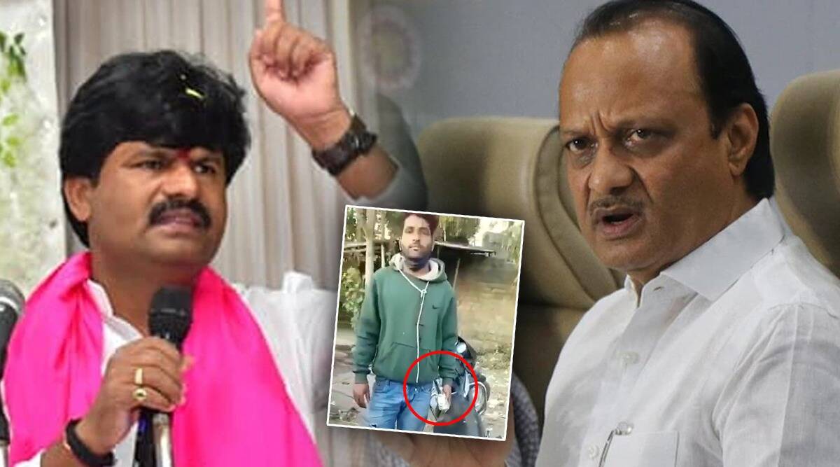 Is this happening with your own blessing ?; Ajit Pawar's direct attack on Padalkar from drunk driver