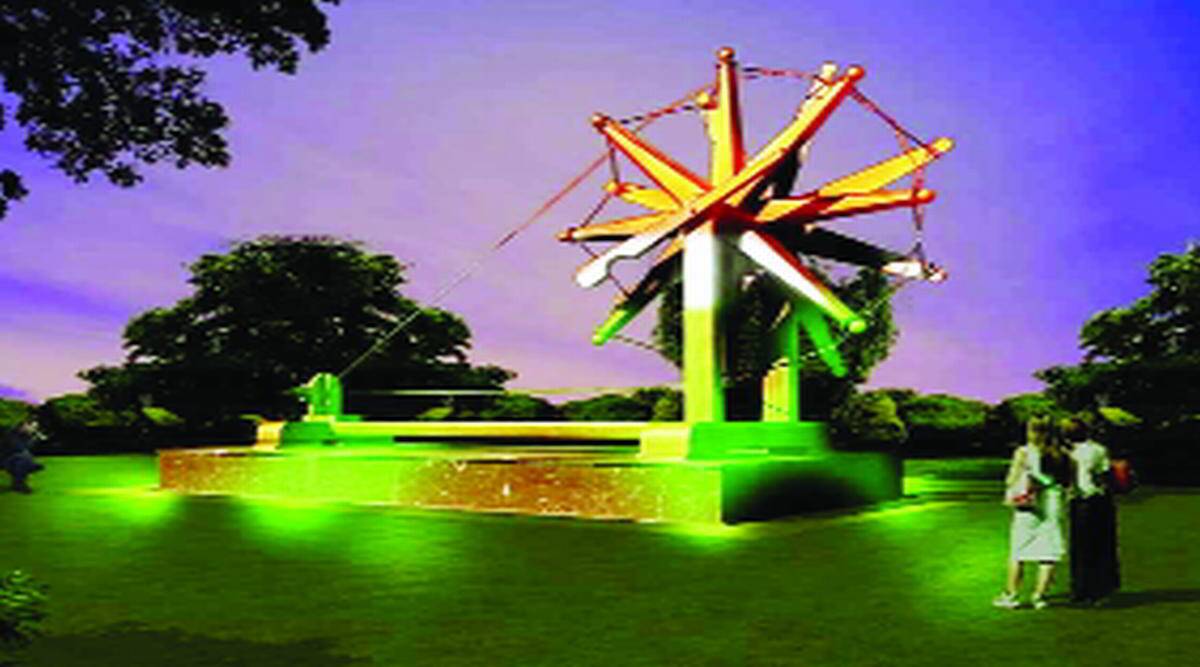 M. Symbol of Gandhi's independence .. ‘Charkha’ in the dark; Dispute in administration-ashram management over electricity bill