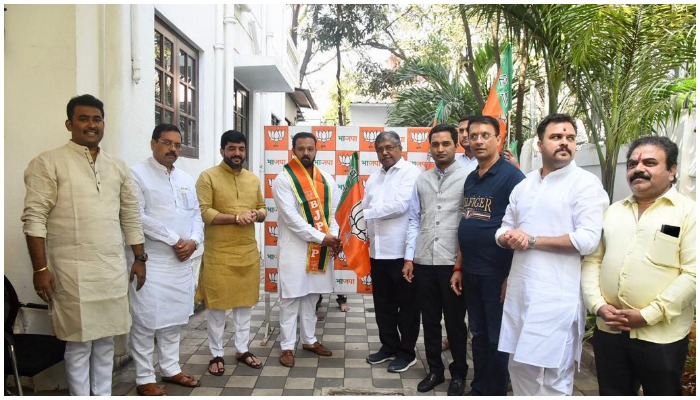 Khindar to Pune City Congress, Arvind Shinde's nephew Pranay Shinde joins BJP