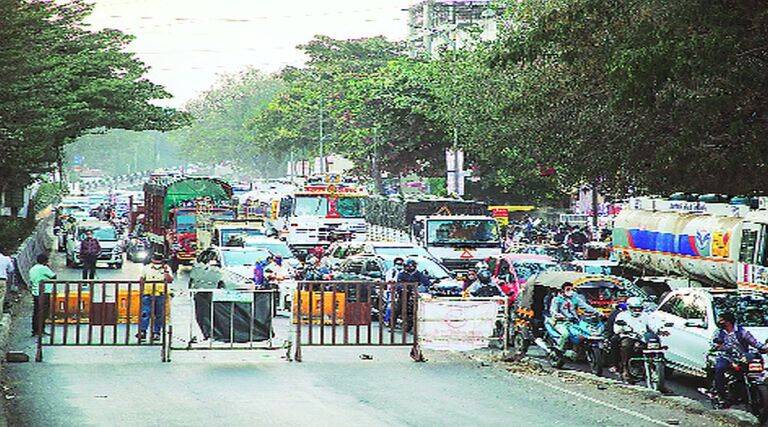 Confusion over traffic change in Hadapsar area