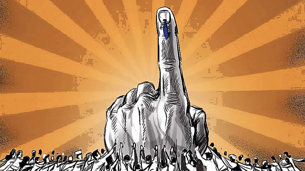 Voting in the last phase of Uttar Pradesh today