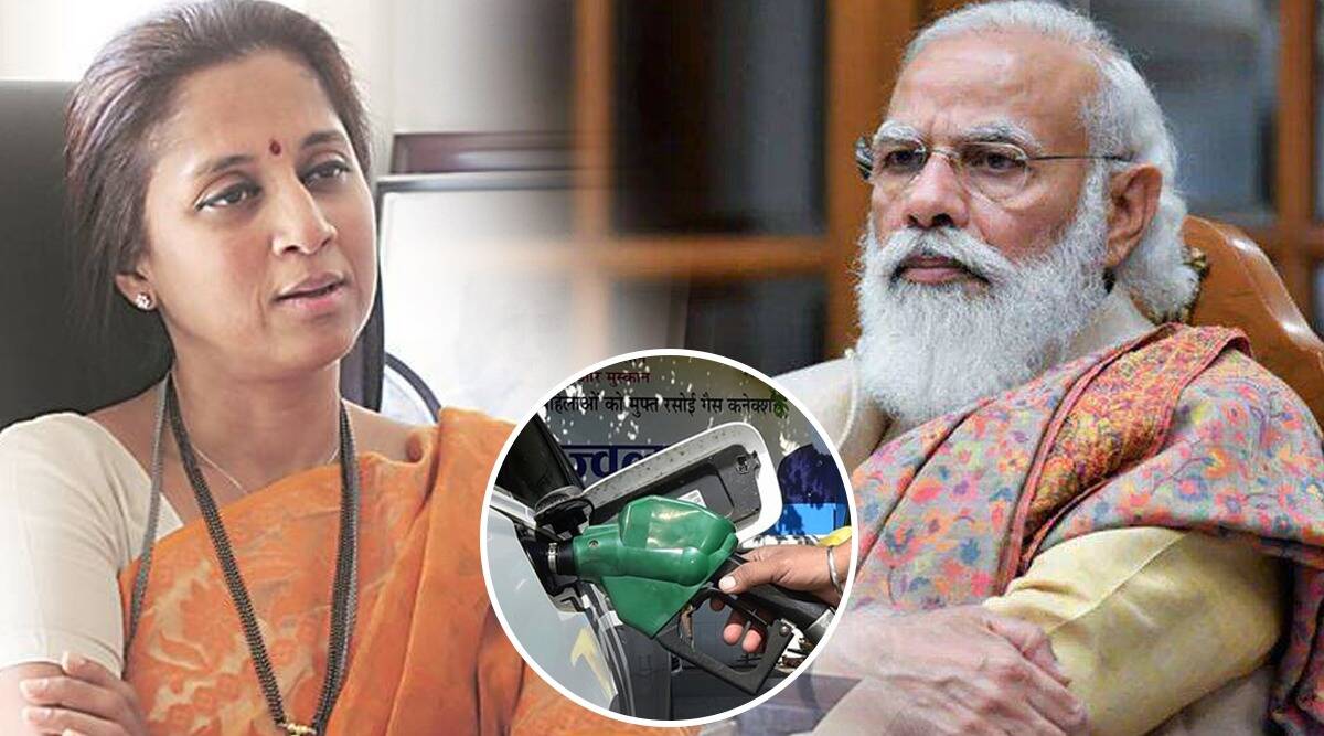 "Now only election rate hike"; Supriya Sule slammed Modi government over fuel price hike
