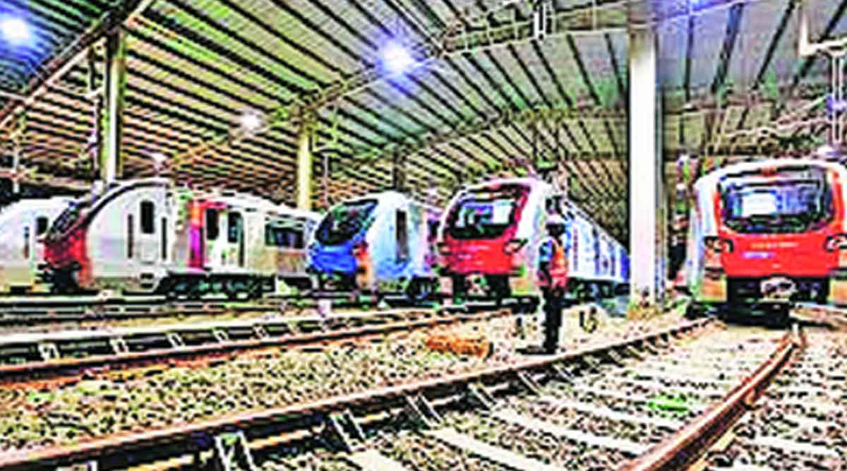 Metro coaches return without car depot; Cancellation of contract from the company supplying the coaches, humiliation on MMRDA