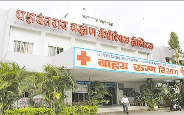 City scan machine of Yashwantrao Chavan Memorial Hospital closed, patients suffer