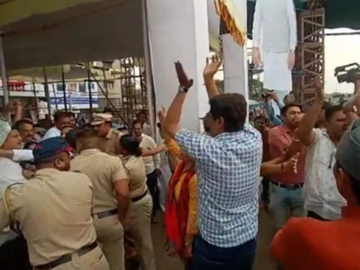 Controversy erupted after Amol Mitkari's statement, Brahmin Federation and NCP clashed in Pune