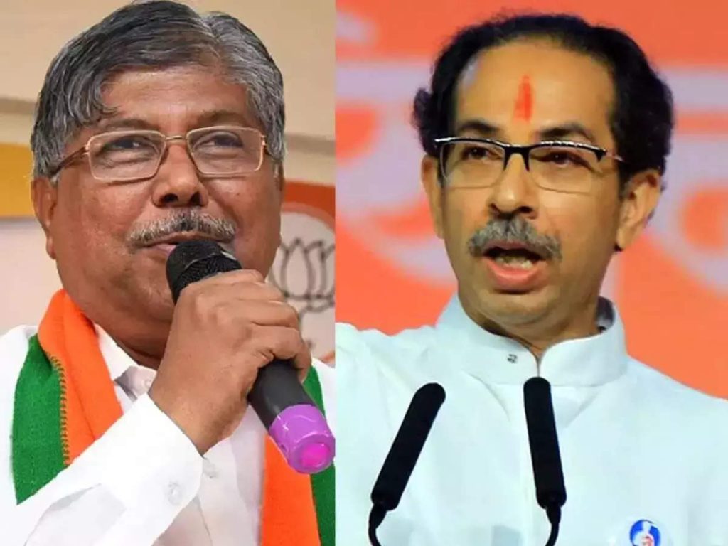 'If Home Department is handed over to Shiv Sena, NCP leaders will put cameras on Matoshri';  Chandrakant Patil's tweak to NCP