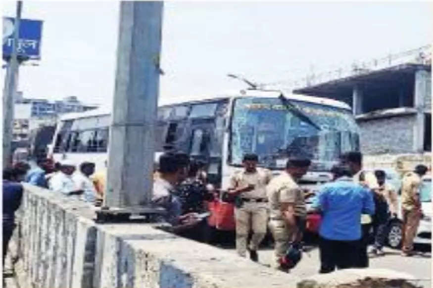 ST bus hits 9 vehicles in Pune due to brake failure; 1 killed, 2 seriously injured