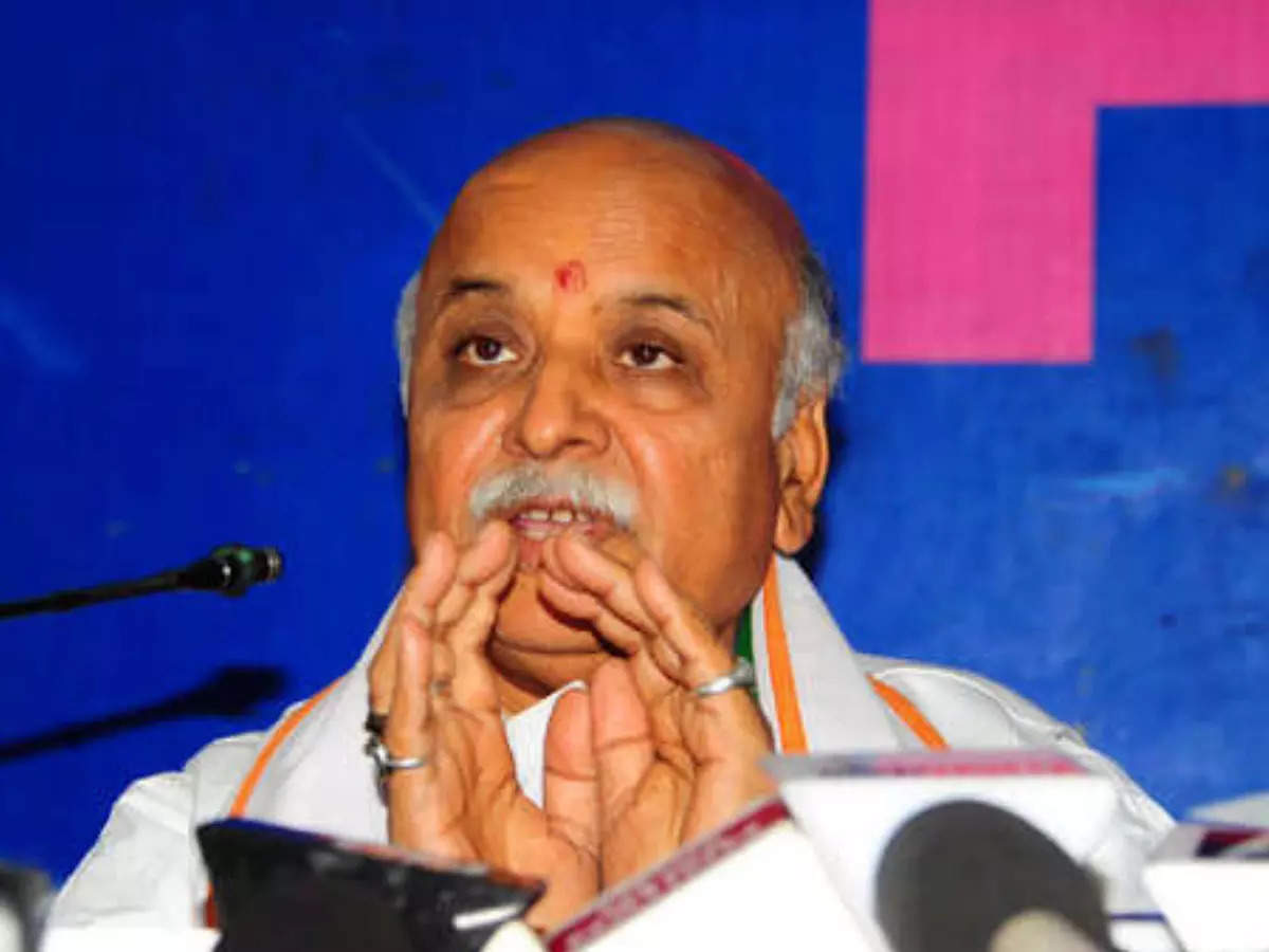 When the BJP government was in power in the state, why the trumpets were not lowered ?; Question of Praveen Togadia