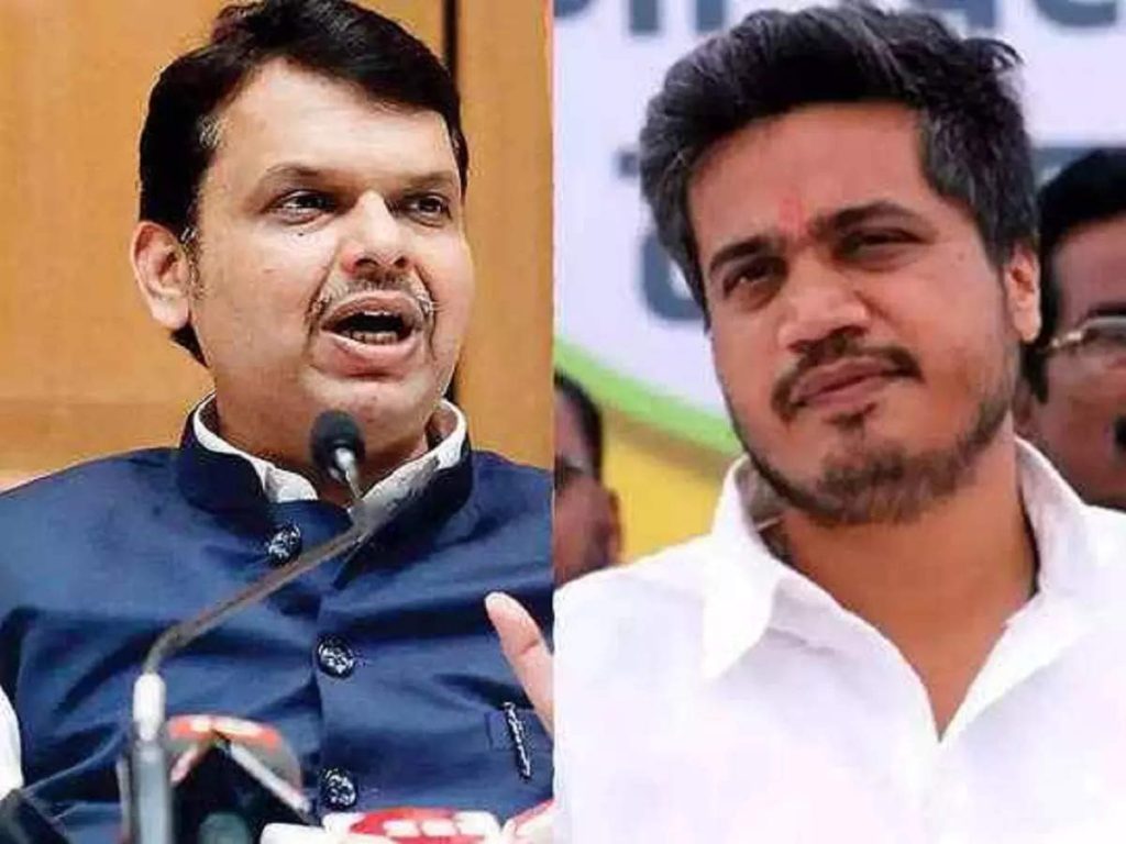 Fadnavis and Chandrakant Patil support the assailants;  Rohit Pawar got angry