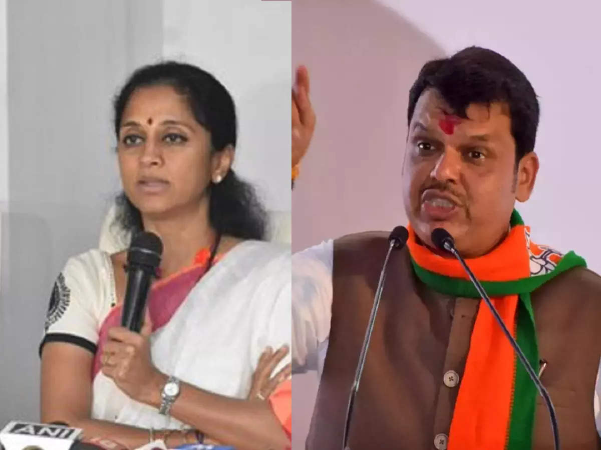Why didn't Supriya Sule speak at the time of those incidents ?; Question by Devendra Fadnavis