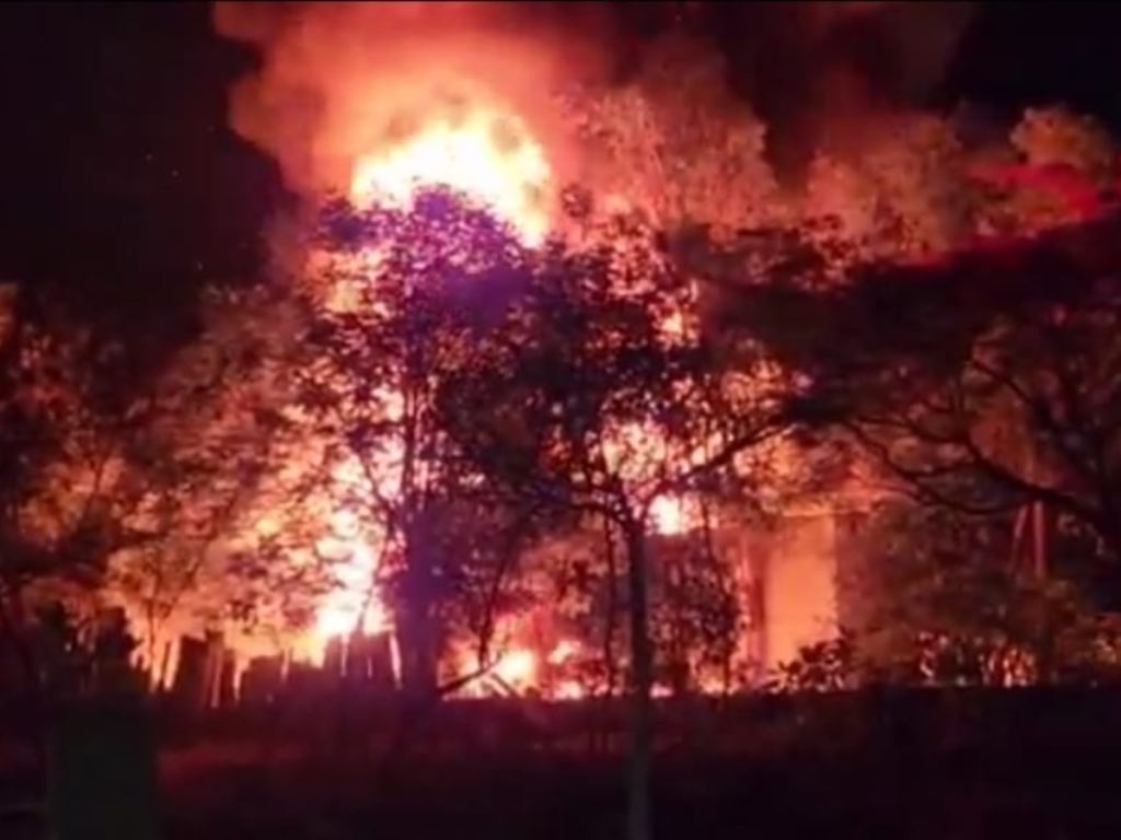 2 companies burnt down in Ambernath Mill fire