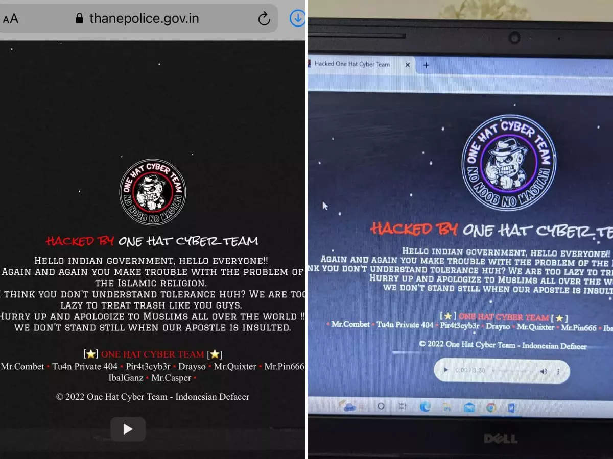 'Government of India should apologize to Muslims, otherwise ...'; Thane police website hacked