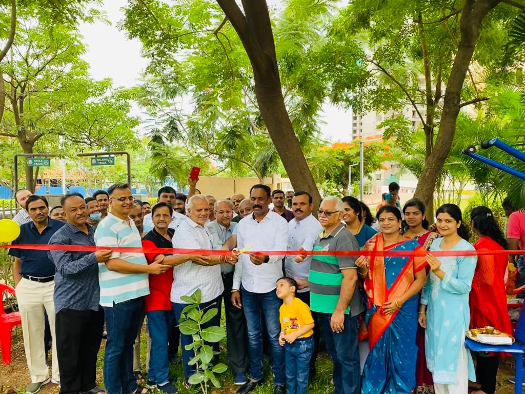 Dedication of 'Open Gym' at Pride World City in Charholi
