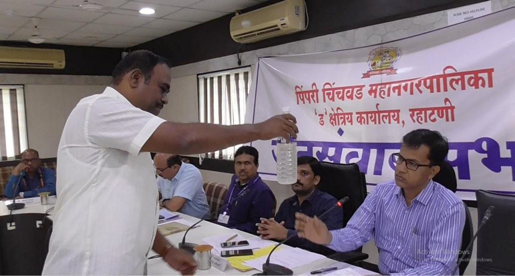 Improve water supply in four days or else blackmail the authorities: Sachin Sathe