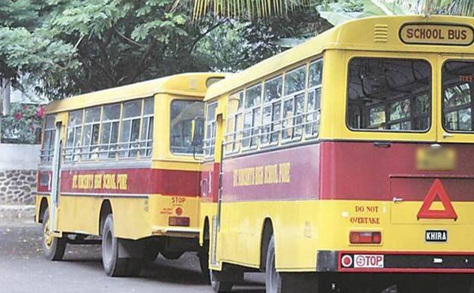 A 12-year-old schoolboy died after being found under the wheel of a school bus in Pune
