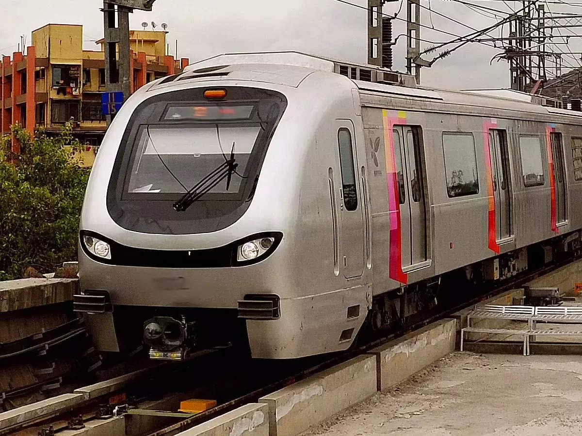 A prototype train for tests on Colaba to Seepz Metro 3 line arrives in Mumbai later this month