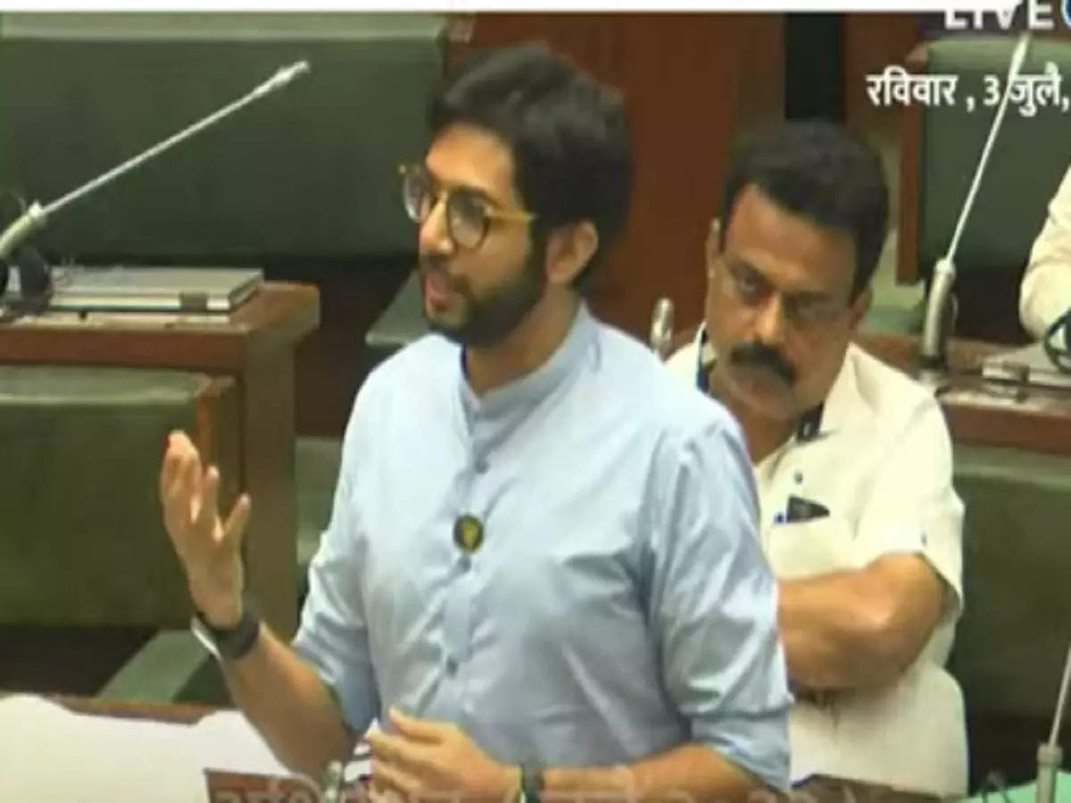 Dad stepped down from the post of Chief Minister and split in Shiv Sena; Aditya Thackeray is aggressive in the legislature