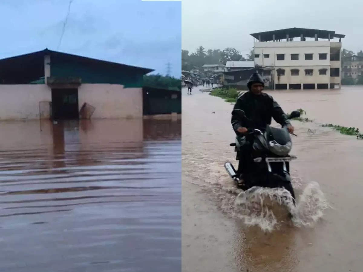 Rainfall in Konkan; Rivers in the village flooded, 27 villages in Sindhudurg lost contact