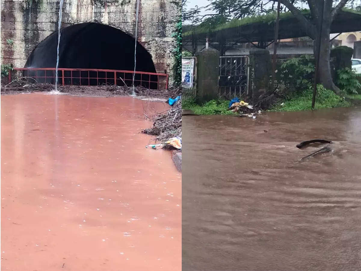 Rainy weather in Ratnagiri! Danger level crossed by submarine, Arjuna dam canal burst