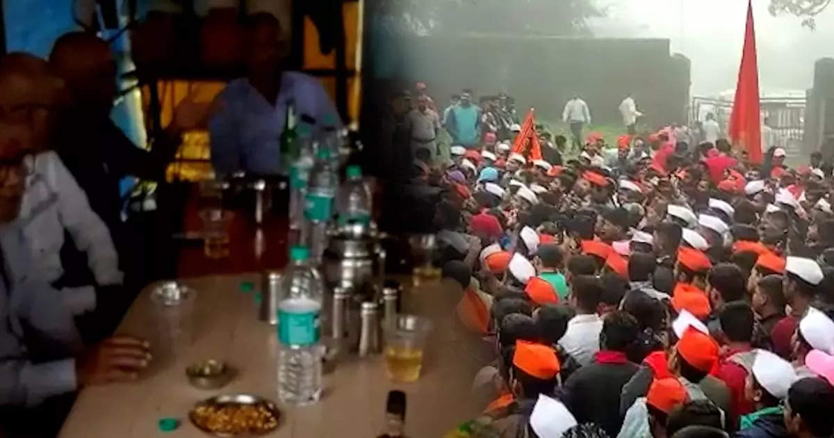 Sanctity of historical Panhalgarh is currently under threat; Tourists' alcohol party at Panhalgad, thousands of Shiv lovers erupted; Aggressive for drastic action