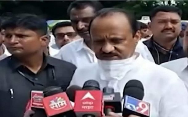 Ajit Pawar : Today I stumbled upon the Vice Minister of State... Ajitdada talking, then...