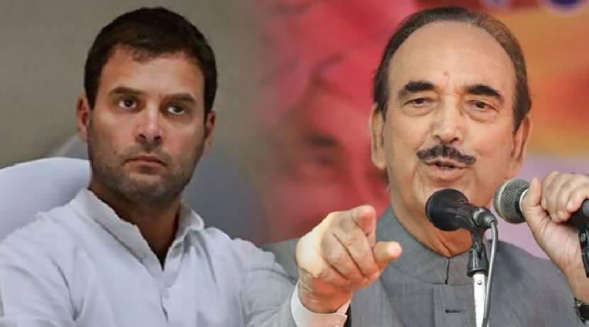 “Rahul Gandhi only for photos and dharna agitation: Ghulam Nabi Azad