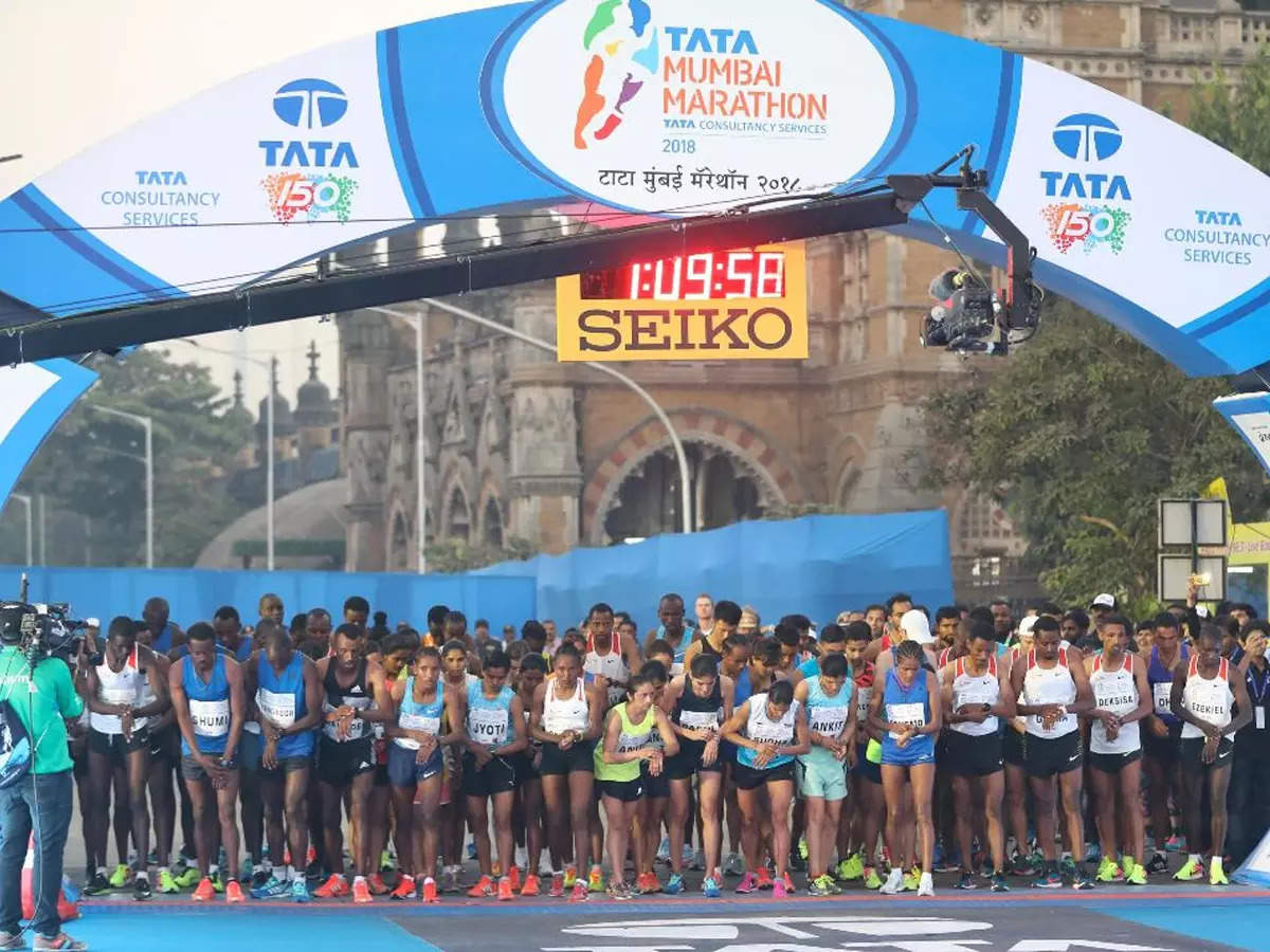 Mumbai Marathon's bugle sounded; Contestants who will run with the slogan 'Har Dil Mumbai', register as such