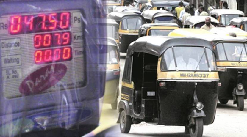 No additional rickshaw fare without meter validation