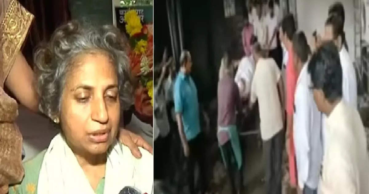Wife Jyoti Mete's reaction to Vinayak Mete's accident... read