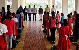 कुदळवाडीतील महापालिकेच्या शाळेत “स्वराज्य सप्ताह” अंतर्गत सामूहिक राष्ट्रगीत गायन