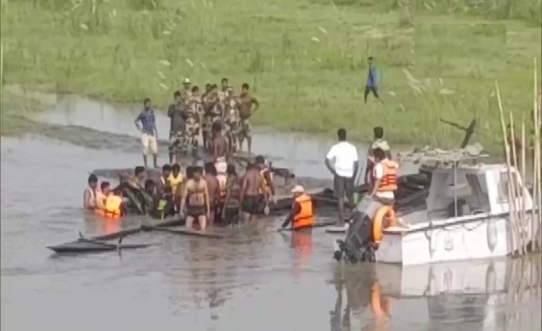 20 people including officers missing after boat sinks in Assam's Brahmaputra river