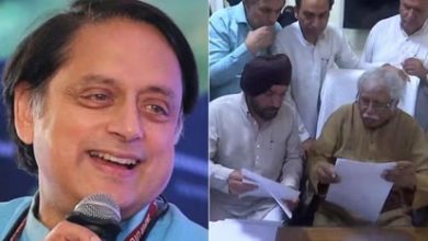 Congress decided? Shashi Tharoor's candidature for the post of Congress President is confirmed! Nomination letter was called from the representative