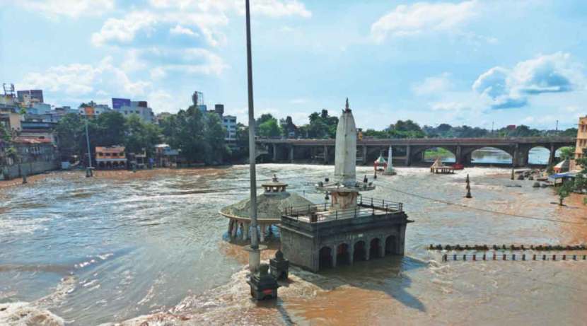 While most of the dams were overflowing, 14 dams including Gangapur had to be released due to heavy rains