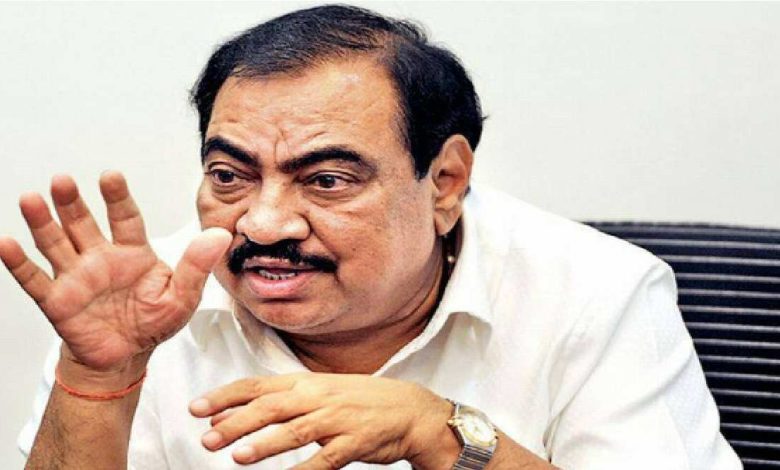 Conspiracy to implicate me in a false crime; come Allegation of Eknath Khadse