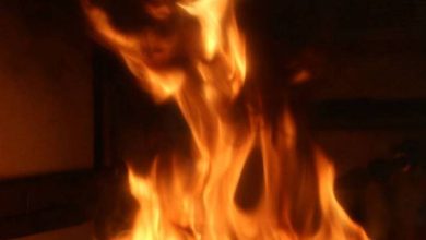 A severe fire broke out at a house in Bhopar village near Dombivli