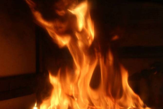 A severe fire broke out at a house in Bhopar village near Dombivli