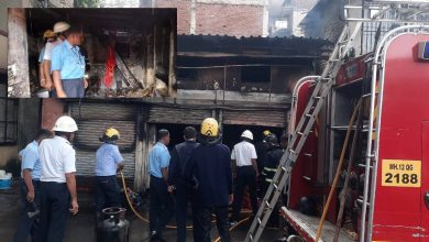 A six-year-old girl died in a fire at Sadashiv Peth in Pune