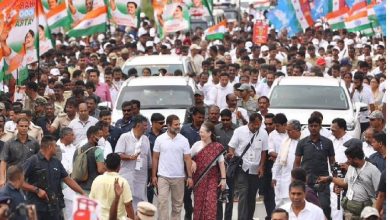 Sonia Gandhi also participates in 'Bharat Jodo' Yatra; Walked with Rahul Gandhi