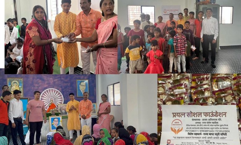 Constructive Activities: Distribution of Diwali Kits by Prayad Social Foundation