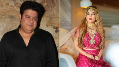 Rakhi Sawant expresses anger at actresses who accused Sajid Khan of "baring their clothes on social media..."