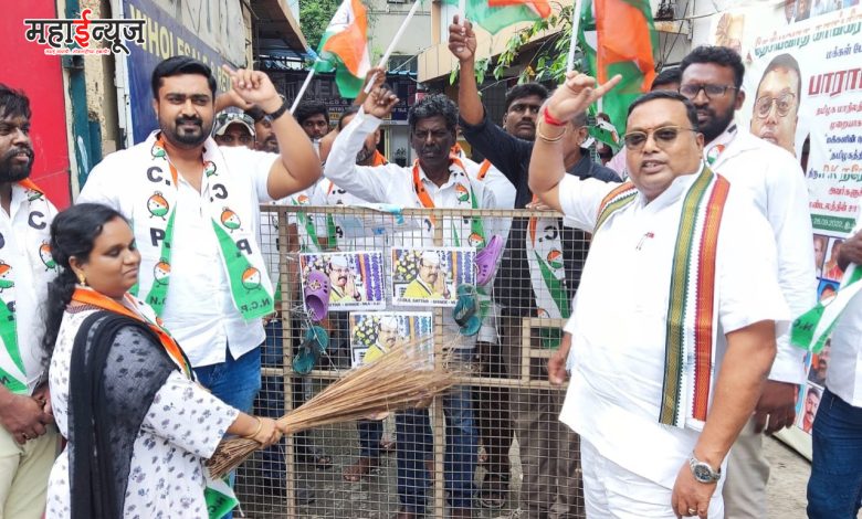 Betal Abdul Sattar protest in Tamil Nadu; NCP's 'Jodo Maro' movement