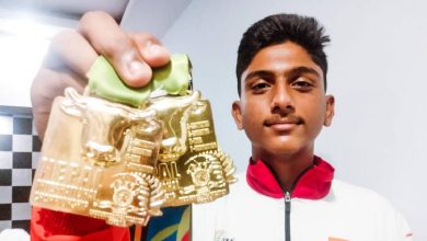 Uran's swimmer wins gold in Nepal international competition