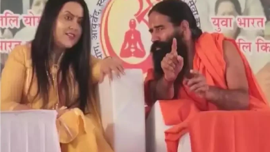 Ramdev baba looks good... while women look good even if they don't wear anything...