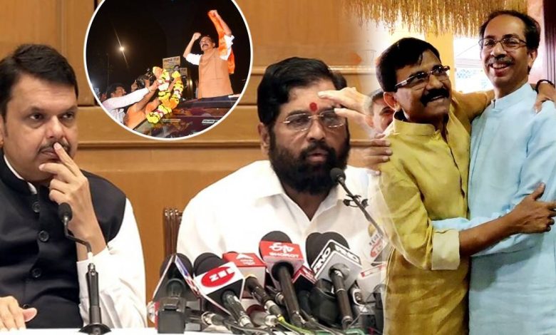 Attack from Thackeray alleging that 'ED' was used to break Shiv Sena