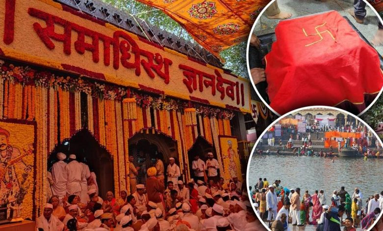 726th Sanjeevan Samadhi Ceremony of Sant Shrestha Gyanoba Mauli in Alandi with great enthusiasm