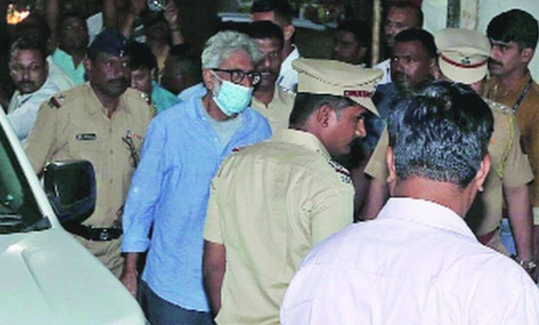 Gautam Navlakha under house arrest in Navi Mumbai