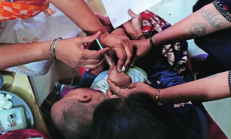 Another five-month-old baby died of measles in Mumbai on Monday