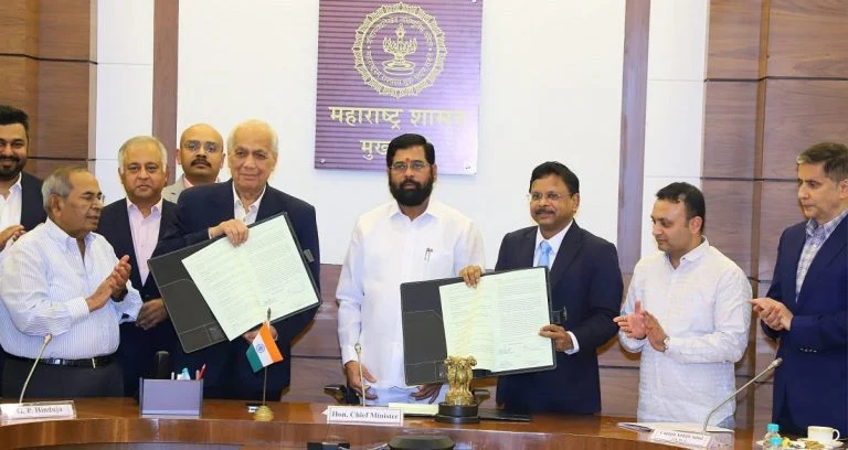 Hinduja group will invest 35 thousand crores in the state; MoU signing – Eknath Shinde